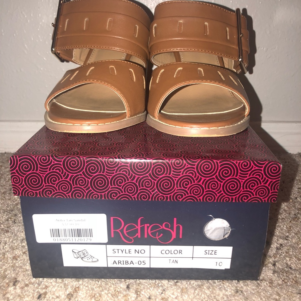 Refresh Brown Mules